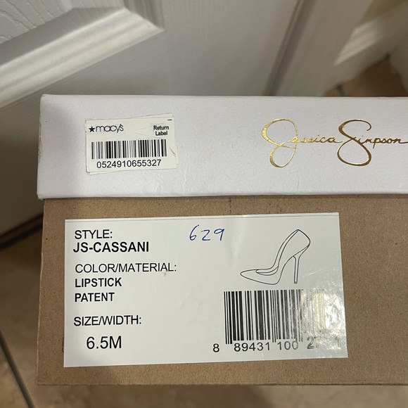 Jessica Simpson Red Heels - Picture 8 of 11